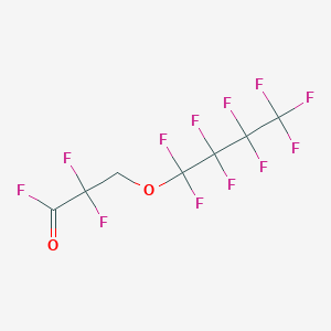 2,2-Difluoro-3-(nonafluorobutoxy)propanoyl fluoride