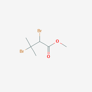 molecular formula C6H10Br2O2 B8494482 Methyl 2,3-dibromo-3-methylbutanoate CAS No. 63881-44-7