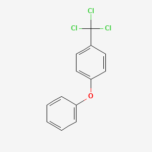 molecular formula C13H9Cl3O B8494743 1-Phenoxy-4-(trichloromethyl)benzene CAS No. 76324-28-2
