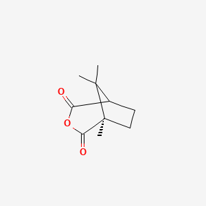 molecular formula C10H14O3 B8494960 (1R)-Camphoric anhydride 