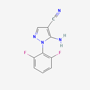 5-amino-1-(2,6-difluorophenyl)-1H-pyrazole-4-carbonitrile