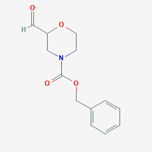 Benzyl 2-formylmorpholine-4-carboxylate