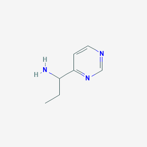 1-(Pyrimidin-4-yl)propan-1-amine