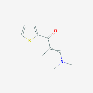 3-(Dimethylamino)-2-methyl-1-thiophen-2-ylprop-2-en-1-one