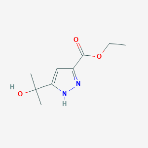 Ethyl 5-(2-hydroxypropan-2-yl)-1H-pyrazole-3-carboxylate