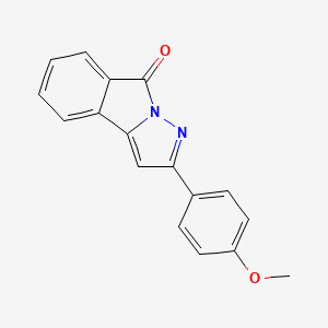 2-(4-Methoxyphenyl)pyrazolo[5,1-a]isoindol-8-one