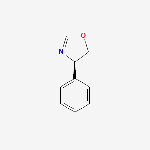molecular formula C9H9NO B8495255 (4R)-4-phenyl-2-oxazoline 