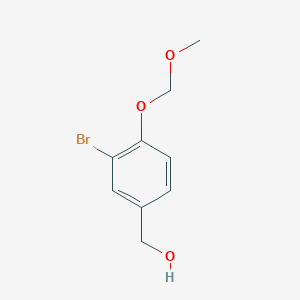 (3-Bromo-4-methoxymethoxy-phenyl)-methanol