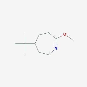 4-(1,1-dimethylethyl)-3,4,5,6-tetrahydro-7-methoxy-2H-azepine