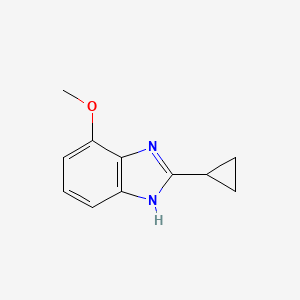 2-(Cyclopropyl)-4-methoxylbenzimidazole