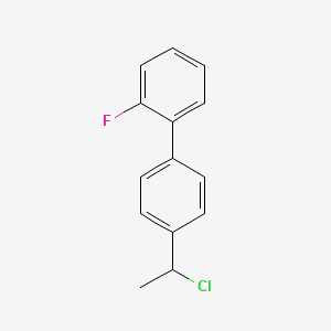 4'-(1-Chloroethyl)-2-fluoro-1,1'-biphenyl