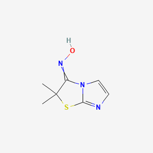 N-(2,2-Dimethylimidazo[2,1-b][1,3]thiazol-3(2H)-ylidene)hydroxylamine