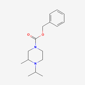 molecular formula C16H24N2O2 B8495394 (S)-1-Cbz-4-isopropyl-3-methylpiperazine 