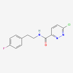 6-Chloropyridazine-3-carboxylic acid [2-(4-fluorophenyl)ethyl]amide