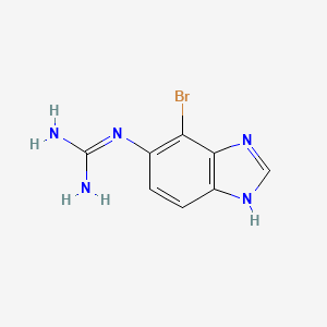 2-(4-bromo-1H-benzimidazol-5-yl)guanidine
