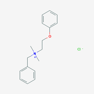 Benzyldimethyl(2-phenoxyethyl)ammonium chloride