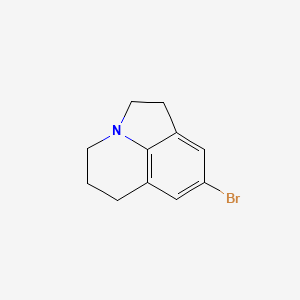 8-bromo-1,2,5,6-tetrahydro-4H-pyrrolo[3,2,1-ij]quinoline