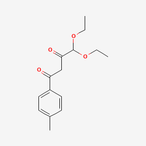 1-(4'-Methylphenyl)-4,4-diethoxybutan-1,3-dione