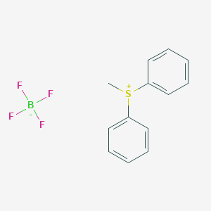molecular formula C13H13BF4S B084959 Diphenyl(methyl)sulfonium Tetrafluoroborate CAS No. 10504-60-6