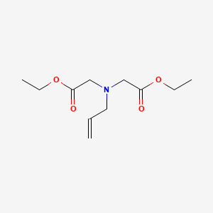 molecular formula C11H19NO4 B8496058 diethyl N-allyliminodiacetate 