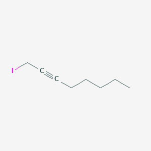 molecular formula C8H13I B8496167 1-Iodooct-2-yne CAS No. 34498-14-1