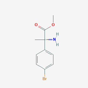 Methyl (S)-2-amino-2-(4-bromophenyl)propanoate