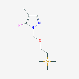 5-Iodo-4-methyl-1-((2-(trimethylsilyl)ethoxy)methyl)-1H-pyrazole