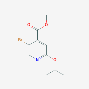 Methyl 5-bromo-2-(propan-2-yloxy)pyridine-4-carboxylate