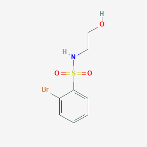 2-bromo-N-(2-hydroxyethyl)benzenesulfonamide