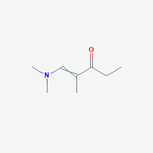 1-(Dimethylamino)-2-methylpent-1-en-3-one
