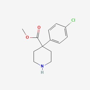 Methyl 4-(4-chlorophenyl)piperidine-4-carboxylate