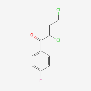 4-Fluorophenyl 1,3-dichloropropyl ketone