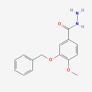 3-Benzyloxy-4-methoxy-benzoic acid hydrazide