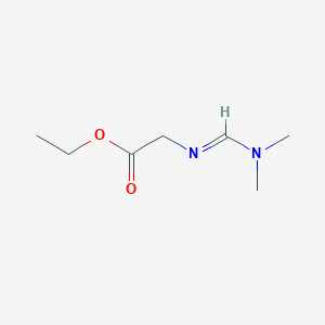 Ethyl 2-(((dimethylamino)methylene)amino)acetate