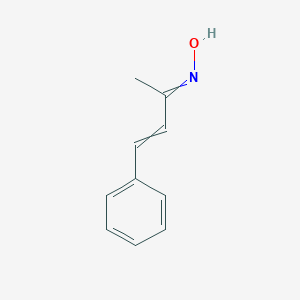 molecular formula C10H11NO B084964 N-(4-phenylbut-3-en-2-ylidene)hydroxylamine CAS No. 13387-22-9