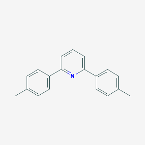 molecular formula C19H17N B084966 2,6-Bis(p-tolyl)pyridine CAS No. 14435-88-2