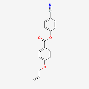 4-Cyanophenyl 4-[(prop-2-en-1-yl)oxy]benzoate