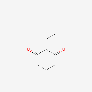 molecular formula C9H14O2 B8496786 2-Propylcyclohexane-1,3-dione 
