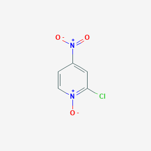 molecular formula C5H3ClN2O3 B084968 2-Chloro-4-nitropyridine-N-oxide CAS No. 14432-16-7