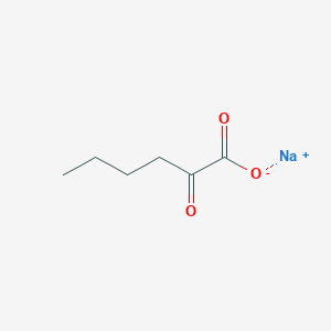 molecular formula C6H9NaO3 B084970 2-Ketohexanoic acid sodium salt CAS No. 13022-85-0
