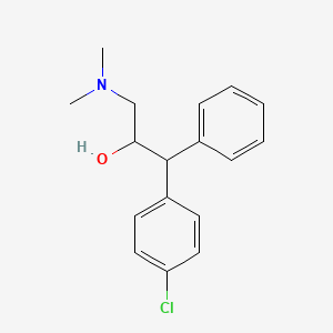 molecular formula C17H20ClNO B8497046 Clemeprol 