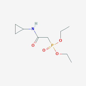 Diethyl [2-(cyclopropylamino)-2-oxoethyl]phosphonate
