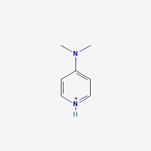 molecular formula C7H11N2+ B8497252 4-(Dimethylamino)pyridinium 