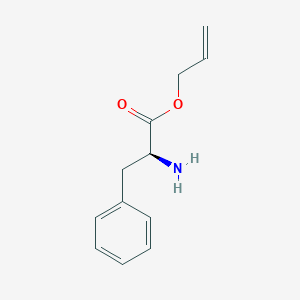 molecular formula C12H15NO2 B8497366 Phenylalanine allyl ester 