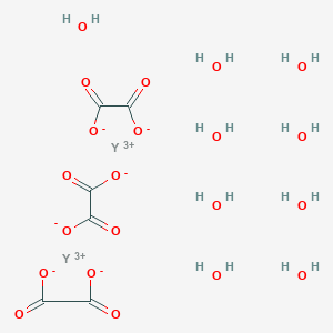 molecular formula C6H18O21Y2 B084974 Yttrium(III) Oxalate Nonahydrate CAS No. 13266-82-5