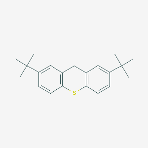 molecular formula C21H26S B8497403 2,7-DI-Tert-butyl-9H-thioxanthene CAS No. 93962-27-7
