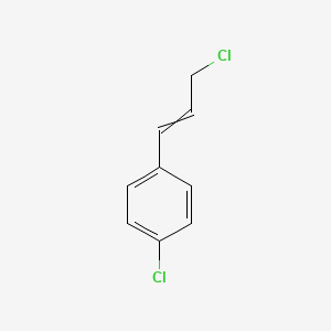 molecular formula C9H8Cl2 B8497436 p-Chlorocinnamyl chloride 
