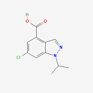 6-chloro-1-(1-methylethyl)-1H-indazole-4-carboxylic acid