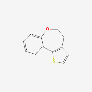 molecular formula C12H10OS B8497598 4,5-Dihydrobenzo[b]thieno[2,3-d]oxepine 