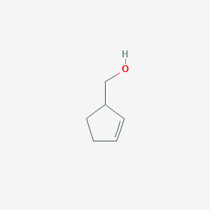 molecular formula C6H10O B084976 2-Cyclopentenemethanol CAS No. 13668-59-2